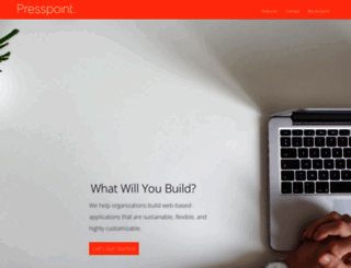 presspointcrm.com screenshot