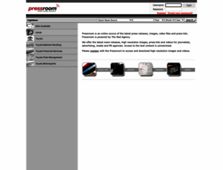 pressroom.com.au screenshot