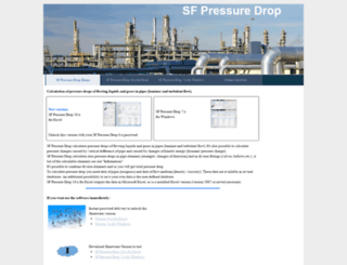 pressure-drop.com screenshot