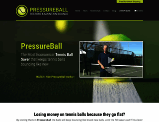 pressureball.com screenshot