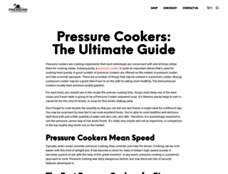 pressurecookerparadise.com screenshot