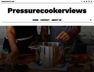 pressurecookerviews.com screenshot