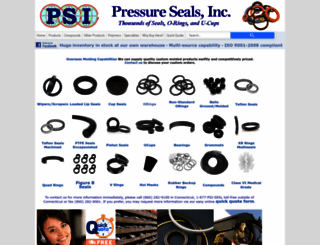 pressureseal.com screenshot