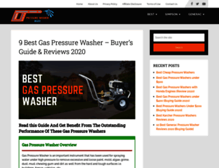 pressurewasherbuzz.com screenshot
