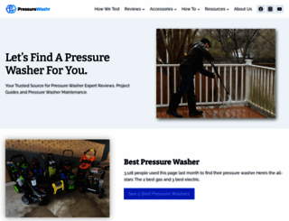 pressurewashr.com screenshot