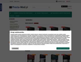 presta-mod.pl screenshot