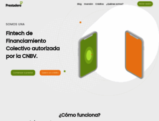 prestadero.com screenshot