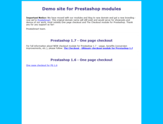 prestamodules.info screenshot