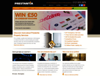 prestantiaps.co.uk screenshot
