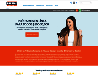 prestapanama.com screenshot