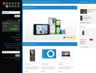 prestaworld.com screenshot