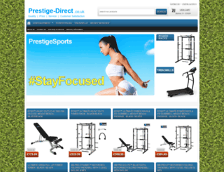 prestige-direct.co.uk screenshot