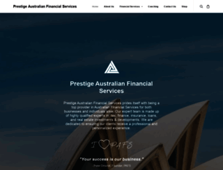 prestigeaustralianfinancialservices.com screenshot