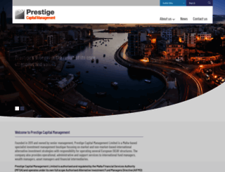 prestigecapitalmanagement.com.mt screenshot
