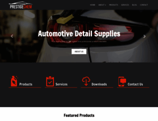 prestigechem.com screenshot