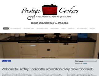 prestigecookers.co.uk screenshot