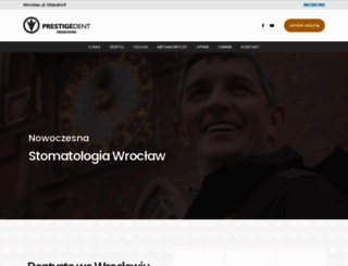 prestigedent.com.pl screenshot
