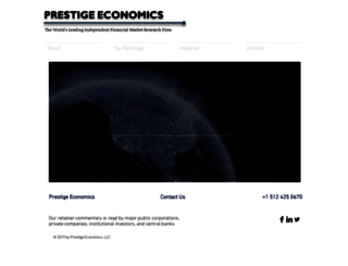 prestigeeconomics.com screenshot