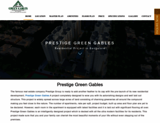 prestigegreengables.com screenshot