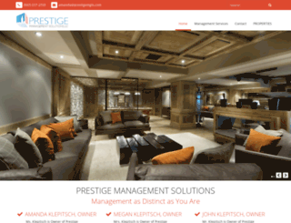 prestigemanagementsolutions.com screenshot