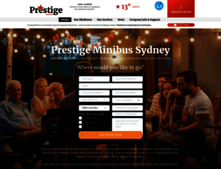 prestigemaxis.com.au screenshot