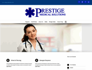 prestigemedical.org screenshot