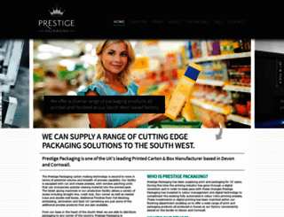 prestigepkg.co.uk screenshot