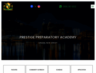 prestigeprepacademy.org screenshot