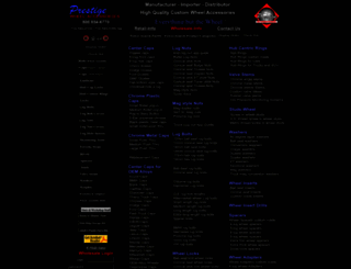 prestigewheel.com screenshot