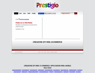 prestigioweb.it screenshot