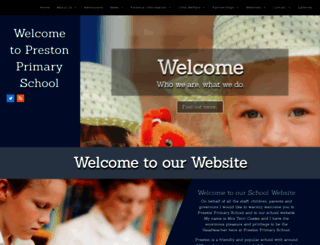 prestonprimaryschool.org screenshot