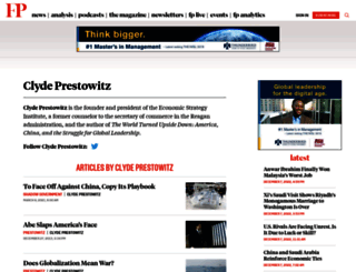 prestowitz.foreignpolicy.com screenshot