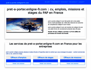 pret-a-porter.enligne-fr.com screenshot