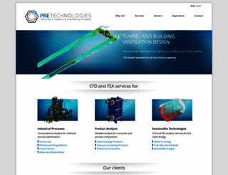 pretechnologies.com screenshot