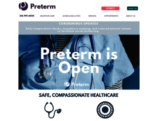 preterm.org screenshot