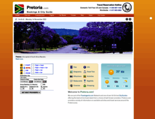 pretoria.com screenshot