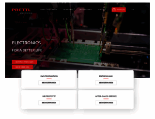 prettl-electronics.de screenshot