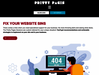 pretty-pages.com screenshot