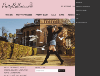 prettyballerinas.com.au screenshot