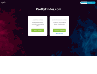 prettyfinder.com screenshot
