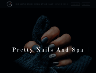 prettynailsgainesville.com screenshot