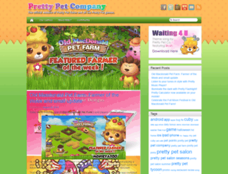 prettypetsalon.com screenshot