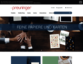 preuninger.com screenshot