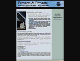 prevatte-prevatte.com screenshot