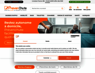 prevenchute.com screenshot