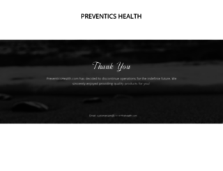 preventics.com screenshot