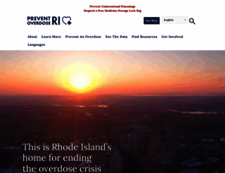 preventoverdoseri.org screenshot