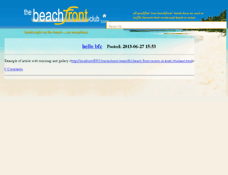 preview.thebeachfrontclub.com screenshot