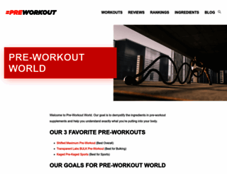 preworkout.org screenshot