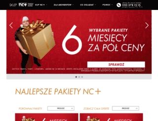 prezenty.ncplus.pl screenshot